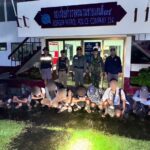 ทะลักไม่หยุด ฉก.ลาดหญ้า ลาดตระเวน สกัด 12 ต่างด้าว ซุกป่าริมน้ำดงสัก เตรียมเข้าทำงานในไทย