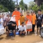 พระไม่ทิ้งโยม จัดโรงครัวเคลื่อนที่ "เจ้าคุณน้อย" ช่วยผู้ประสบภัยน้ำท่วม น่าน-สุโขทัย