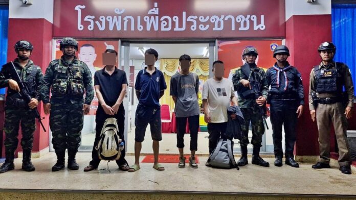 Four Chinese nationals detained in Tak province for illegal entry | News by Thaiger