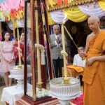 พิธีบวงสรวงเบิกเนตร “พระปฐมบรมมหาจักรพรรดิ” สืบชาตาแบบล้านนา วัดพระธาตุดอยสุเทพฯ