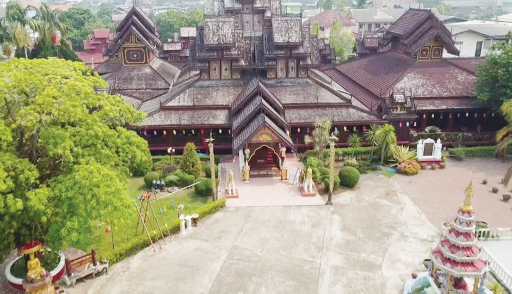 เที่ยววัด-วันหยุด - ชมความสวยงาม‘วัดนันตาราม’ วิหารไม้สักทองศิลปะไทย-พม่า
