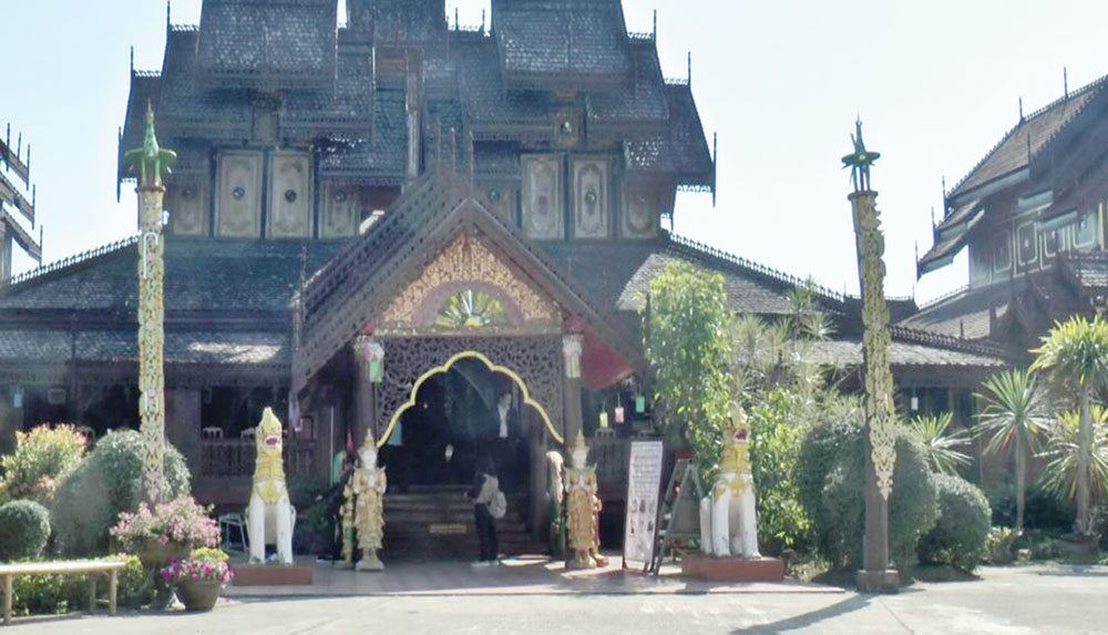 เที่ยววัด-วันหยุด - ชมความสวยงาม‘วัดนันตาราม’ วิหารไม้สักทองศิลปะไทย-พม่า
