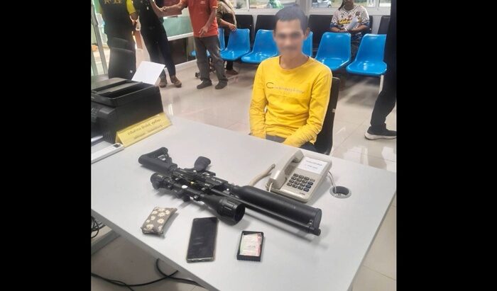 Suspect in Phatthalung shooting caught in Songkhla rubber plantation | News by Thaiger