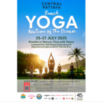 เซ็นทรัล พัทยา ชวนโยคะริมบีช ในงาน “Beach YOGA Nature of the Ocean 2025” 