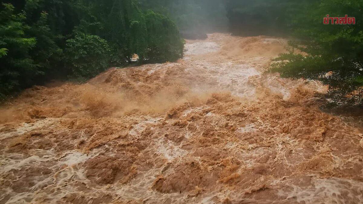 .เตือน 8 จังหวัด เหนือ-ตะวันออก เฝ้าระวังดินถล่ม น้ำป่าไหลหลาก ใน 24 ชม..