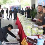 แถลงปราบยาเสพติดจชต. 3 วัน จับเครือข่าย 3 รายใหญ่ รวบผู้ต้องหา 8 คน ยึดยาบ้ากว่า 1.7 ล้านเม็ด ยาไอซ์ 317 กก.