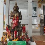 ฮือฮา เลขหางประทัด ปิดทอง-บวงสรวง 'หลวงพ่อพุทธวิมายะ' ชาวบ้านแห่ส่อง เห็นชัด เล็งเสี่ยงโชค