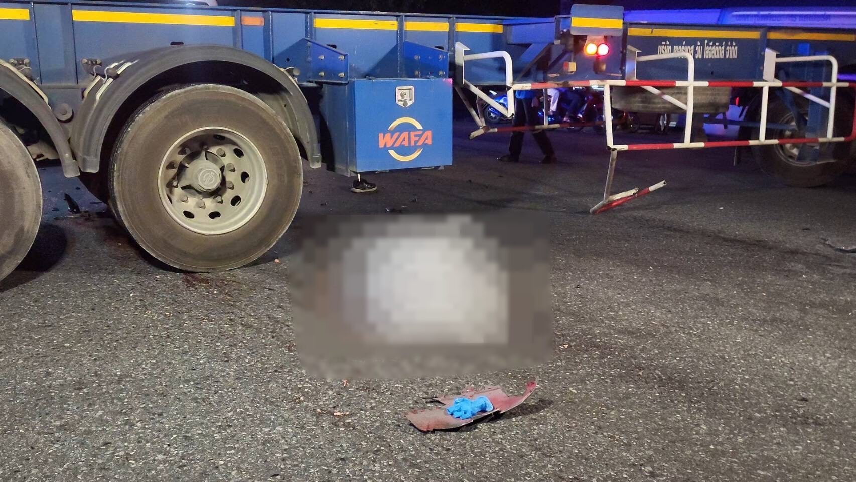 Fatal accident on Sukhumvit Road as truck collides with motorcycle | News by Thaiger