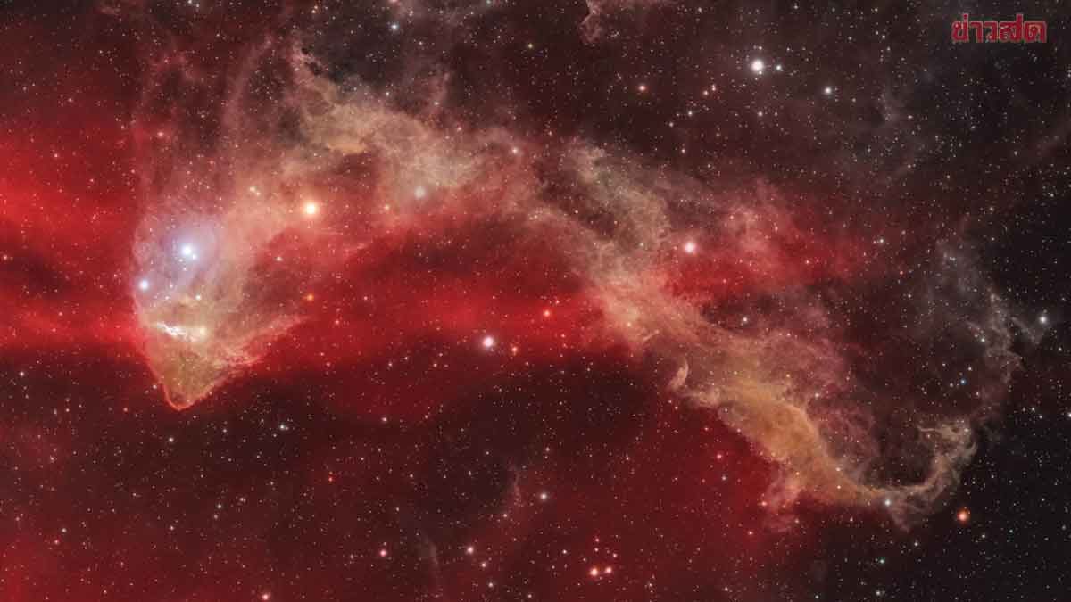 .เปิดผลงาน สุดยอดภาพถ่ายฝีมือคนไทย เนบิวลาสะท้อนแสง หาชมยาก คล้ายตุ๊กแกในอวกาศ.