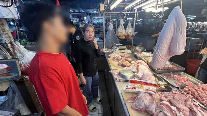 Ham-fisted: Cambodian couple busted for illegal pork stall in Bangkok | News by Thaiger