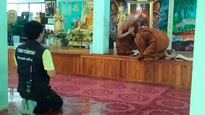Drug crackdown in Suphan Buri sees monks defrocked, detained | News by Thaiger