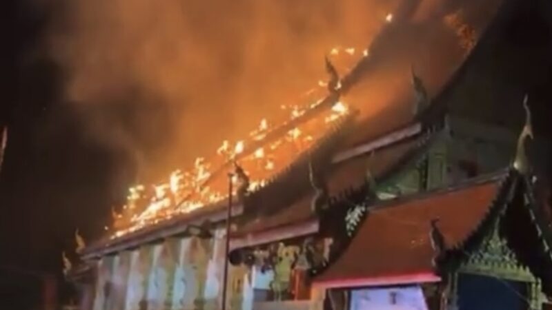 Fire devastates Chiang Mai temple sanctuary with 3 million baht damage | News by Thaiger