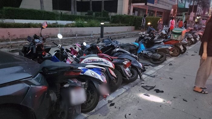 Multi-vehicle collision near Pathum Thani university leaves one injured | News by Thaiger