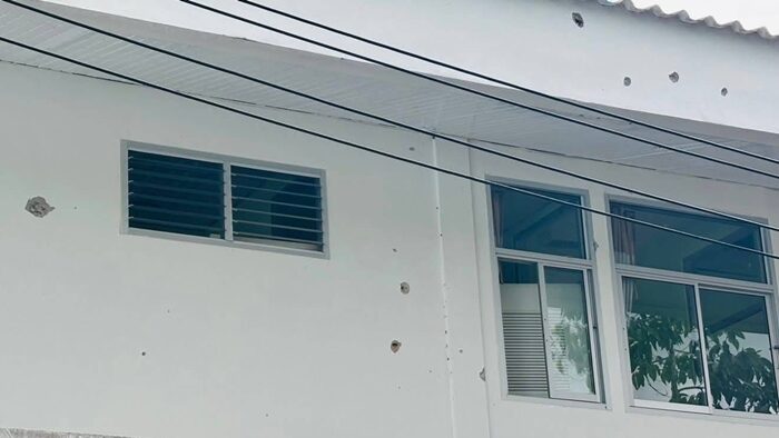 Cambodian attack leaves Surin hospital with 45 million baht damage | News by Thaiger