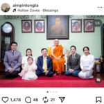 'เอม พินทองทา' โพสต์ภาพครอบครัว 'อิ๊งค์-ทักษิณ' เข้าเฝ้า 'สมเด็จพระสังฆราช' กราบขอพร