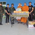 พรรคก้าวอิสระ ส่งสิ่งของ อาหาร เครื่องดื่ม ยืนเคียงข้างทหารไทย จับมือผ่านเรื่องโหดร้ายไปด้วยกัน
