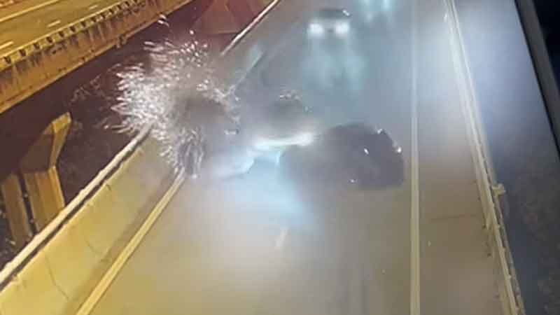 11-car crash on Udon Ratthaya Expressway sparks street racing fears | News by Thaiger