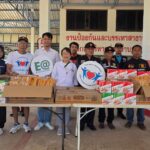 มูลนิธิหัวใจบริสุทธิ์ ส่งกำลังใจ แก่ชาวบ้านและเจ้าหน้าที่ จ.สุรินทร์ 