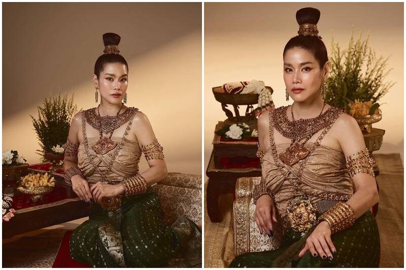 กบ พิมลรัตน์ สวมชุดไทย งดงาม ครบรอบ 24 ปี สุริโยไท