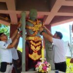 แห่ร่วมพิธี ถวายเครื่องสักการะบูชา พระเจ้าชัยวรมันที่7 ทำบุญอุทิศกุศล ดวงวิญญาณทหารกล้า ปกป้องชาติ