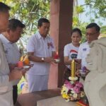 แห่ร่วมพิธี ถวายเครื่องสักการะบูชา พระเจ้าชัยวรมันที่7 ทำบุญอุทิศกุศล ดวงวิญญาณทหารกล้า ปกป้องชาติ