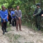 สกัดจับ 15 เขมรเถื่อนลักลอบเข้าไทย บอกอยู่กัมพูชา ไม่มีงานทำ ไม่มีเงินใช้ เริ่มอดอยาก