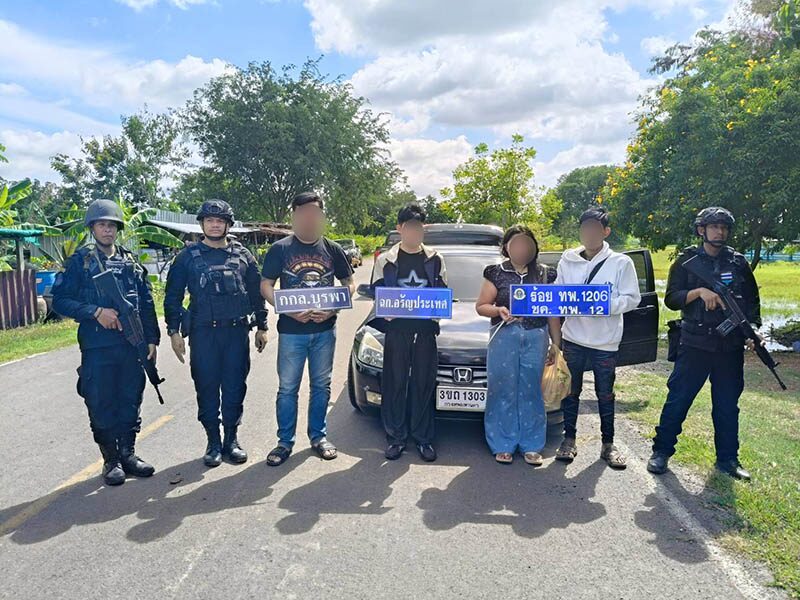 Thai nationals caught in attempted border smuggling to Cambodia | News by Thaiger