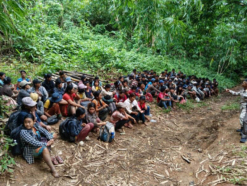 100 Myanmar nationals arrested for illegal entry into Thailand | News by Thaiger
