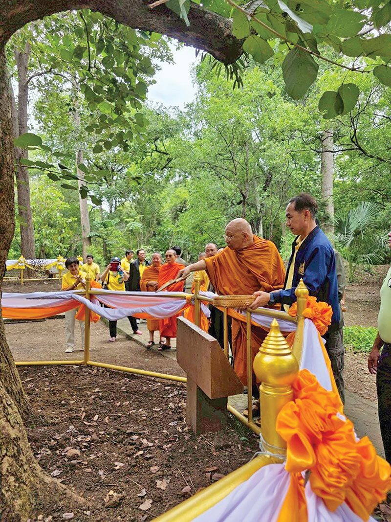 ข่าวสดพระเครื่อง - ‘สมเด็จวัดโพธิ์’ปธ.ปลูกป่า ใน‘สวนพฤกษศาสตร์พุแค’