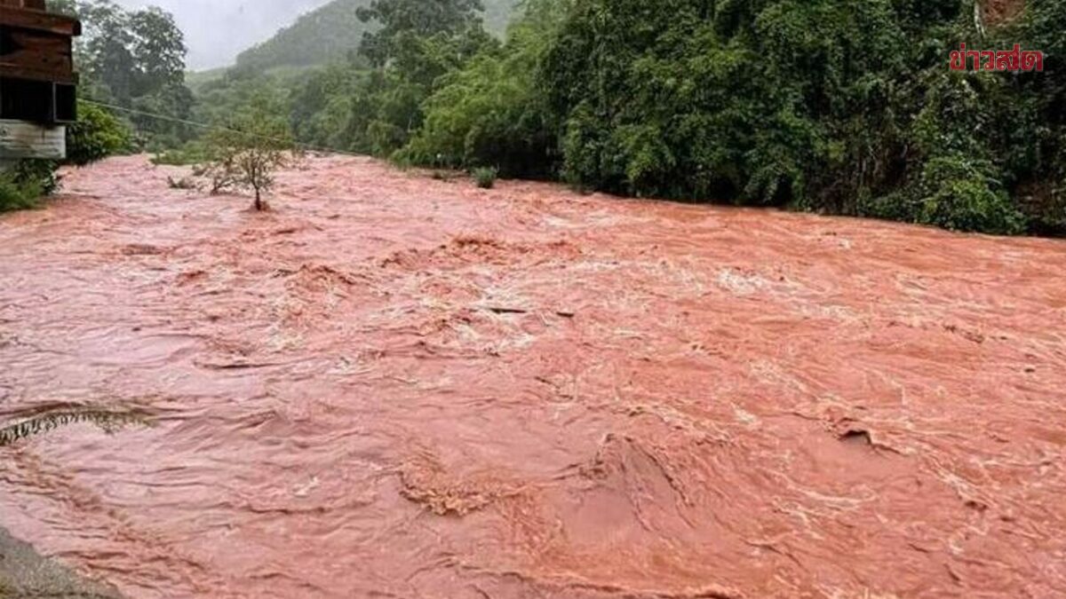 .ปภ.เตือน 45 จังหวัด เฝ้าระวังน้ำท่วมฉับพลัน น้ำป่า เขื่อนเจ้าพระยาระบายน้ำเพิ่ม 24-28 ส.ค..