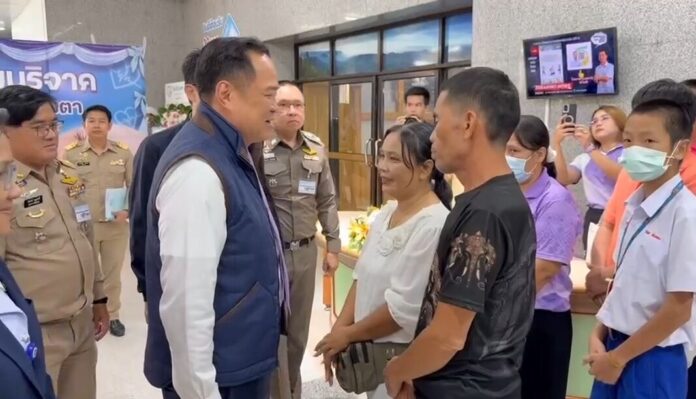 อนุทิน บินด่วน มุ่งหน้าเมืองเลย ลุยภารกิจ“หัวใจติดปีก”ครั้งแรกหลังเป็น นายกฯ