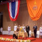 ศ.ดร.สมเด็จเจ้าฟ้าฯ กรมพระศรีสวางควัฒน พระราชทานพระโอวาทแก่นักศึกษาใหม่