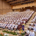 ศ.ดร.สมเด็จเจ้าฟ้าฯ กรมพระศรีสวางควัฒน พระราชทานพระโอวาทแก่นักศึกษาใหม่