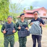พรรคก้าวอิสระทั่วประเทศ มอบเสื้อเกราะ จัดหาเครื่องใช้ ชายแดนไทย - เขมร ปกป้องประเทศ