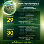 รองนายกฯ สุชาติ เปิดประชุม TCAC 2025 ผลักดันนโยบายสิ่งแวดล้อม สร้างอนาคตคาร์บอนต่ำ