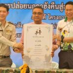 'ชีวานุรักษ์' องค์การสวนสัตว์ฯ จับมือ พันธมิตร ปล่อย นกกาฮัง คืนสู่ธรรมชาติ