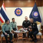 ผบ.นทพ. ให้การต้อนรับผู้ช่วยทูตทหารจีน เยี่ยมชมการสาธิตการฝึกบรรเทาสาธารณภัย