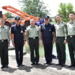 ผบ.นทพ. ให้การต้อนรับผู้ช่วยทูตทหารจีน เยี่ยมชมการสาธิตการฝึกบรรเทาสาธารณภัย