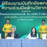 NT ผนึก วี กรีน เคยู พัฒนาดิจิทัลแพลตฟอร์มรายงานคาร์บอนฟุตพริ้นท์ ขับเคลื่อนไทยสู่ Net Zero