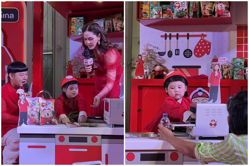 งานพรีเซ็นเตอร์รุม น้องเกล ด้าน ชมพู่ เผยยังรับได้อีก