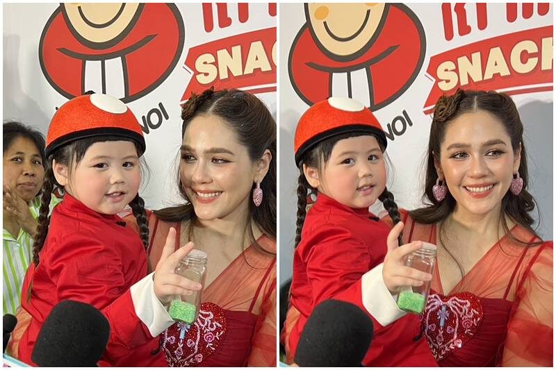 งานพรีเซ็นเตอร์รุม น้องเกล ด้าน ชมพู่ เผยยังรับได้อีก