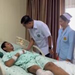 ส่งตัว พลทหารอดิสร เหยียบทุ่นระเบิดขาขาด ไป รพ.พระมงกุฎ ทำขาเทียมพระราชทาน ครอบครัวปลาบปลื้มใจ