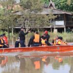 แม่น้ำท่าจีน ทะลักล้นตลิ่งไหลท่วม 3 อำเภอ เมืองสุพรรณ ชาวบ้าน 5 พันครัวเรือน เดือดร้อนหนัก
