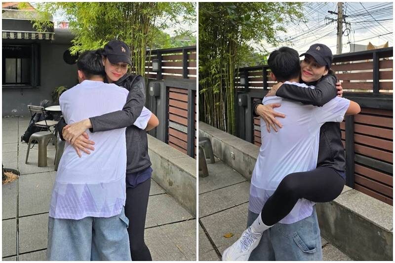 ยุ้ย ภรรยา เต๋า สมชาย โพสต์ภาพร่วมเฟรม นัท มีเรีย อบอุ่น