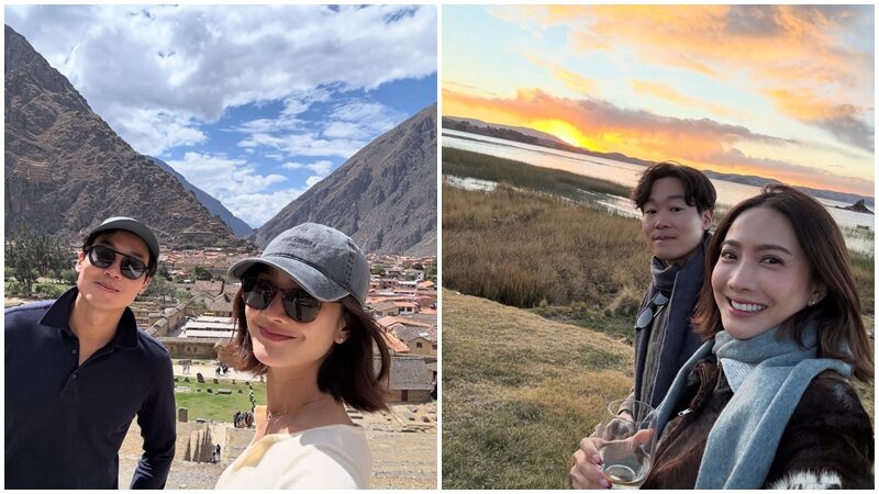 แต้ว ณฐพร ควงสามีไฮโซ ประณัย เที่ยวเปรูสุดโรแมนติก แฟนๆ ลุ้นข่าวดีเรื่องมีทายาท