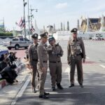 ผบช.น. ตรวจความเรียบร้อย ดูแลปชช. ร่วมถวายความอาลัย พิธีเคลื่อนพระบรมศพ 'พระพันปีหลวง'