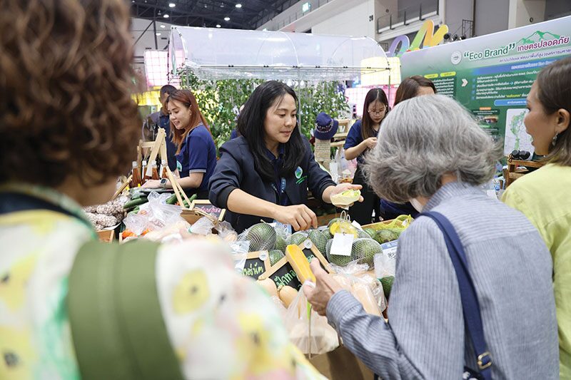 หลากหลาย - สวพส.เปิดเครื่องหมาย Eco Brand สินค้าจากเกษตรกร