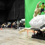 นักแสดงฝึกซ้อมระบบเทคนิคพิเศษ เตรียมพร้อม สู่การแสดงโขน สุดยิ่งใหญ่แห่งปี