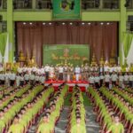 มูลนิธิส่งเสริมศิลปาชีพฯ จัดพิธีคำนับครู โขนฯ ตอน 'สัตยาพาลี' มอบทุนพระราชทานนักแสดง