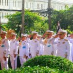 บช.น. จัดพิธีทำบุญตักบาตรถวายเป็นพระราชกุศล เนื่องใน "วันนวมินทรมหาราช" 